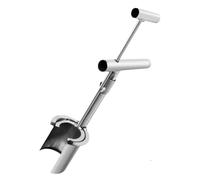 Outil Planteur De Bulbes Outils Manuels pour Creusage en Acier Inoxydable | Transplantoir à gazon avec poignée Pour pelouse, arrière-cour, serre, parterres fleuris, ferme, potager et jardinage