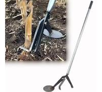 Outil pour arracher Les Mauvaises Herbes, Outil de Levier d'extracteur Poteau en Acier for l'enlèvement Racine d'arbre Jeune Arbre souche