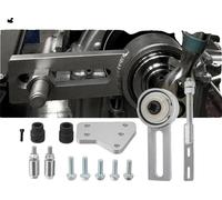 Outil pour enlever la poulie de vilebrequin, acier durable, multiplicateur de couple rapport de transmission 1:5, design compact, compatible avec Ford 10 EcoBoost, le paquet contient le duplicateur et