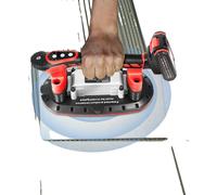 Outil pour la pose de carrelage, fréquence de vibration 3 000-13 000 tr/min, surface de la ventouse 11,02 x 5,9 pouces, capacité de charge maximale de 176,4 lb, capacité de la batterie 2 000 mAh, 6 vi