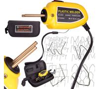Outil puissant de rparation de plastique (100 W) - soudeuse de plastique et 200 agrafes TC Technic BY-BD002
