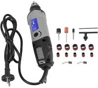 Outil Rotatif Electrique 400W Multifonction Mini Meuleuse Grinder électrique contrôle de vitesse variable pour Poncer Polir Graver Meuler Sculpter UE 220V