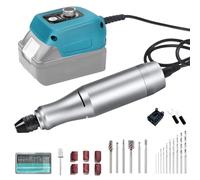 Outil Rotatif Multifonction Sans Fil, Outil Rotatif 21V pour Makita Batterie Ensemble de Outils Multifonctions pour Graver Fraiser Couper Tailler Polir Refendre Dérouiller(Sans Batterie)