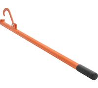 Outil SucceBuy 59" à crochet d'équarrissage, lève-tronc robuste en acier, lève-bois pour troncs de 32" de diamètre maximum, rouleau à tronc et outil de serrage à double fonction,