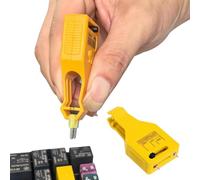 Outil Testeur De Fusibles Contrôleur de circuit de tension 2-en-1 pour | Testeur et extracteur de disjoncteur pour bus berline camion remorque maison garage industrie et commerce bord de r