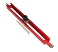 Outil Traçage Profil 300mm Roulements Acier pour robuste Outil | Alliage pour aluminium pour robuste, roulements acier, durabilité longue, 300mm de longueur, finition rouge