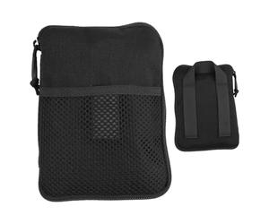 Outil utilitaire - Compact avec fermeture éclair en nylon 1000D de 7,48 pouces | Boule à outils | Organisateur imperméable pour randonnée, camping, téléphone portable, carte, noir, Consulte la