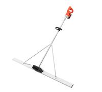 Outil Vibrant pour Béton, Kit Vibrant Électrique Sans Fil pour Chape en Béton avec Planche en Acier Inoxydable de 1,5 M, Outil Vibrant de Finition pour Béton