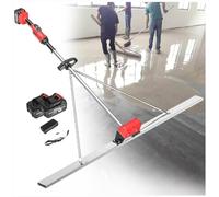 Outil vibrant pour béton,kit vibrant pour chape en béton électrique,règle de nivellement de surface en béton alimentée par batterie, Structure Fixe Triangulaire pour Chape en béton ,1.2M,1battery