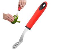 Outil vide-légumes outil antidérapant en acier | Vide-poivrons et éplucheur de graines pour cuisine, fruits, pommes de terre, petit-déjeuner, préparation concombre