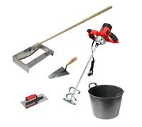 Outillage carreleur pour préparation et application des mortiers-colles TALIAPLAST