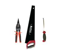 Outillage de découpe plaquiste pour plaques de plâtre et rails métalliques TALIAPLAST