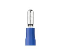 Outillage Electrique | Bricolage Outillage | Coffret Electrique | Boite Electrique | Embout de cablage | Sachet De 10 Douilles Cylind. Male Pre|Isole Bleu | Debflex | 711060