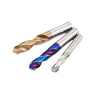 Outils d'atelier perceuse CNC 1.0-20.0mm | Foret hélicoïdal en carbure de tungstène, mèches entières en métal dur mécanique(HRC55,3.8mm)