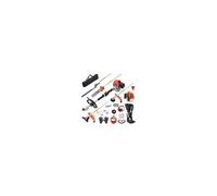VEVOR Outils de coupe multifonctionnel 5 en 1, taille-haie à gaz 26 CC, désherbeur, taille-bordure, moteur deux temps, scie à perche, tronçonneuse avec rallonge, outils pour élagage arbuste branche