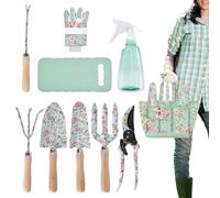 Outils de Jardinage pour Femmes Petit Râteau Et Truelle À Motif Floral
