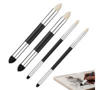 Outils De Mélange D'éponges 4 Pièces - Mélangeur De Pastel À l'huile À Doub