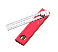 Outils De Mesure Pour Le Bois - Trusquin À Bulle De Niveau | Règle de précision - Pour Installation, Moulure, Encadrement, Dessin, plâtre, Menuiserie, Garage, Maison, Atelier et