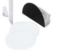 Outils de Ponçage à La Main - Utiliser De Nombreux Polissage De Ferraille | Coussin De Ponçage ABS, Utilisation À Une Main, Mur Mural Uniforme, Auto-Adhésif Pour Le Nettoyage De La Forme De