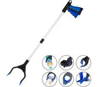 Outils de Ramassage, 82cm Pince de Préhension pour Personnes Agées, Extra-Long, Léger et Pratique, pour Prise de la Corbeille, Ramassage des Déchets, Déchets de Jardin G