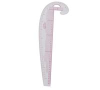 Outils de Règles de Courtepointe de 58 Cm, Règle Incurvée pour Vêtements de Bricolage, Modèle de Dessin Pliable, Règle de Courbe Française en Métal