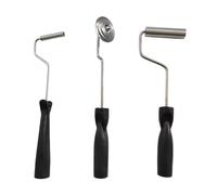 Outils de rouleau de verre à fibre de verre - Kit d'outils à rouleaux en | Ensemble de rouleaux à bulles de stratification en fibre de verre de 30 cm, outil de pagaie à bulles en fibre de verre