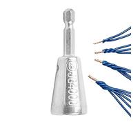 Outils de torsion de fil - Gadget de décapage en acier inoxydable | Outil pour perceuse parallèle pour électriciens, travail intérieur ou extérieur, réparation à domicile