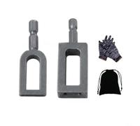 Outils de torsion de fil, manchon de reliure de fil multifonction, raccord électrique à tige hexagonale avec sac de rangement pour reliure de fil