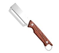 Outils d'éplucheur de cuisine - Cutter en acier inoxydable avec poignée en bois | Éplucheur en acier inoxydable avec poignée en bois - pour , , ananas, pastèque, maison, restaurant