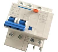 Outils électriques Disjoncteur À Courant Résiduel RCCB, DZ47LE-32 DZ47LE-63 2P + N 230V 50/60Hz 10A 16A 20A 25A 32A 40A 50A 60A