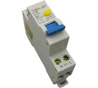 Outils électriques Disjoncteur À Courant Résiduel TOB3L-32F 18MM 16A 1P + N 6KA Avec Protection Contre Les Surintensités Et Les Fuites