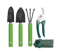 Outils Jardinage En Métal Set De Sécateur Manuel Pelle Et Râteau En Acier