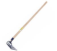 Outils perrin Croc à Fumier à Douille Emmanché Pomme 135, 4 Dents, 21cm Largeur