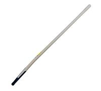 Outils perrin Manche Courbe Perce pour Fourche a Fumier a Soie avec Ferule et Capuchon, 1.35m Longueur