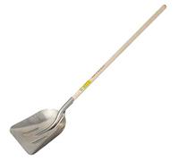 Outils Perrin – Pelle rendement emmanchée aluminium, manche bois droit 110 cm, 39 x 34 cm
