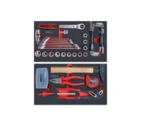 Outils pour servante mobile - KSTOOLS - 850.0340SP - 77 outils - Mousse imputrescible - Gris