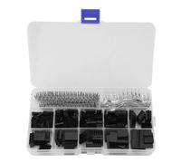 Outils pratiques coffret de 650 pièces Boîtier 2.54 mâle, coque en plastique, bornier jeu de connecteurs