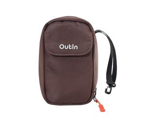 OutIn Trousse d'Équipement, Pochette pour Accessoires de Machine à Café Portable, Organisateur de Poche Polyvalent, Rangement Sécurisé, Kit Barista Durable pour Camping-Car & Voyage