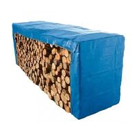 OUTIROR - Bâche de Protection du Bois - 2x8 mètres - 250g/m2 - Résistante & Anti-UV - Imperméable & Imputrescible - Qualité Industrielle - Idéale Bûches et Bois de Chauffage - Couleur : Bleue