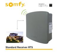 OUTLET Récepteur Somfy RTS 2 canaux 433,42 MHz 12-24V IP55 universel portail