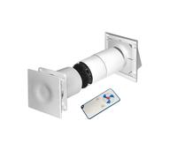 outlet Récupérateur de silencieux et économe en énergie Télécommande 100 mm