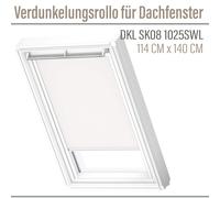 OUTLET VELUX DKL SK08 1025WL Store Occultant Blanc 114x140