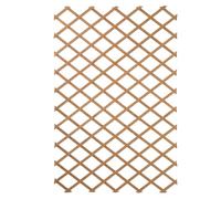 Outside Living Industries Treillis Croisillon Extensible en Bois Brut 100x200cm