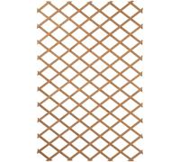 Outside Living Industries Treillis Croisillon Extensible en Bois Brut 100x300cm