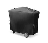 Outspark 7112 Housse de Barbecue pour Barbecue Weber Q sur Chariot Q2000, Q2200, Q2400, Q300, Q320, Q3000, Q3200, Q3200, série Q3200, Housse de Barbecue Portable avec Sangles réfléchissantes et