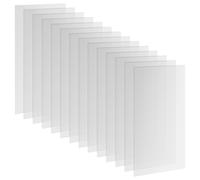 Outsunny 14 panneau alvéolaire double en polycarbonate 4 mm, résistant aux UV, personnalisable, transparent, dim. d'un panneau 121L x 61l cm