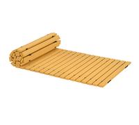 Outsunny Allée chemin de jardin en lattes de bois enroulable - bois massif de pin 185 x 60 cm Aosom France