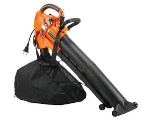 Outsunny Aspirateur-Souffleur de Feuilles Filaire 3000W 3-en-1 Broyage | Sac de Collecte 40L, 4 Roues, Sangle Réglable, Nettoyage Pelouse Patio Allée