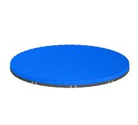 Outsunny Bâche de Piscine Ronde 450 cm Anti-Poussière et Imperméable avec Corde pour Piscines Hors Sol de 420-430 cm, Bleu