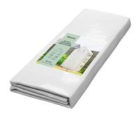 Outsunny Bâche de Remplacement pour Serre de Jardin 140x73x190cm Blanc | Film de Remplacement pour Serre, Fenêtre, Porte à Fermeture Éclair, Anti-UV, Protection des Plantes pour le Jardin
